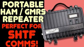 Retevis RT97 Repeater  Ham  GMRS Portable SHTF Repeater  Emergency Communications Camping amp Fun [upl. by Glasgo]