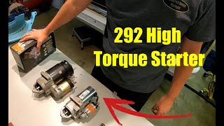 Easy to find GM 292 High Torque Starter Install Oldiron EP33 C10 inline6 [upl. by Maloney126]