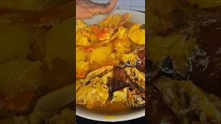 Delight in Gambia Ebbeh Cassava seafood porridgeGambia ebbeh streetfood gambiafood cassava [upl. by Bax129]