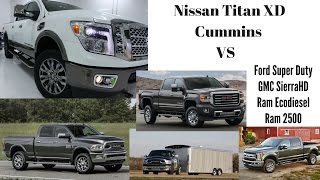 2016 Nissan Titan XD VS Ram 2500  Ford Super Duty  GMC 2500HD  Part 48 [upl. by Enilrac935]