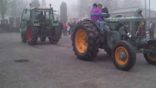 landini 5560 vs fendt farmer 309 cinto caomaggiore [upl. by Yaniv]