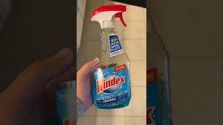 Windex Glass and Window Cleaner Spray Bottle  Product Review [upl. by Antonin438]