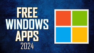 10 Best FREE WINDOWS 1011 APPS from the Microsoft Store 2024 [upl. by Eitsyrhc]