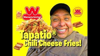 Tapatio® Chili Cheese Fries REVIEW  Wienerschnitzel [upl. by Aiciled]