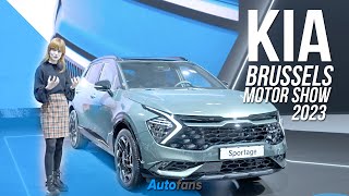 KIA op het Autosalon van Brussel 2023  Salonspecial [upl. by Methuselah790]