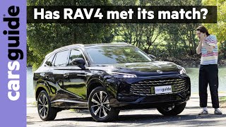 MG HS 2025 review Nextgen Chinese family car outshines bestselling Toyota RAV4 SUV [upl. by Hemphill]