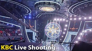 Kaun Banega Crorepati Behind the Scenes  KBC Set Live Shooting [upl. by Akimed]