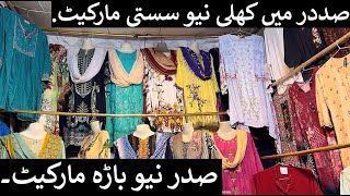 Bara Market Saddar  Karachi Cheapest Market  Party Wear  Discount Offer  Collection [upl. by Nirrac44]