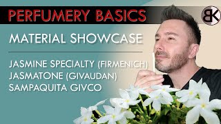 Perfumery Basics Material Showcase Jasmine Specialty firmenich Jasmatone Givaudan Sampaquita [upl. by Guidotti310]