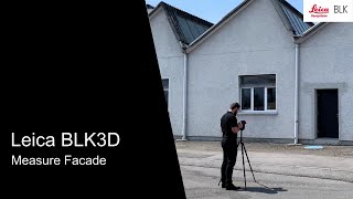 BLK3D Mobile  How to measure a facade with the P2P technology [upl. by Tecla]