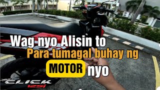 4 BAGAY NA DAPAT DI PALITAN O ALISIN SA ATING MOTOR HONDA CLICK 125 [upl. by Kenwee]