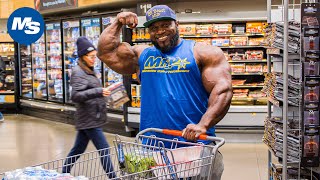 Grocery Shopping with Pro Bodybuilders  Akim Williams Prep Essentials [upl. by Vaules]