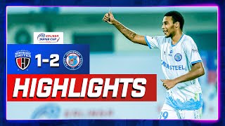 Match Highlights  Kalinga Super Cup 2024  Round 1  NorthEast United FC 12 Jamshedpur FC [upl. by Aniraad]