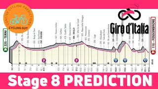 Giro dItalia 2023 Stage 8 PREVIEW  FAVOURITES  PREDICTION [upl. by Nodle350]