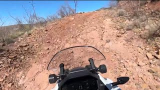 AZBDR Section 1  Empire Ranch Loop  4K on a Zero DSRX Electric Motorcycle [upl. by Nalid]