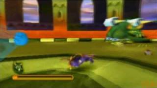 Spyro 2 Riptos Rage  100  Gulps Overlook [upl. by Eirtemed725]