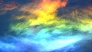 quotFire Rainbowsquot  Circumhorizonal Arc Phenomenon Stunning and Rare [upl. by Namielus]