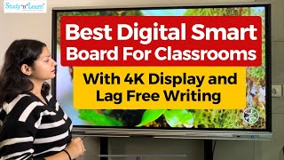 Best Interactive Flat Panel  Smart board For Teaching  Digital Board For Classroom smartboard [upl. by Ecinerev]