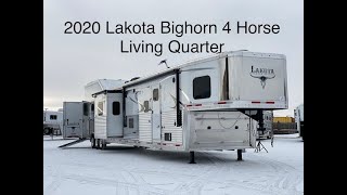 Lakota Bighorn 4 Horse Living Quarters [upl. by Riordan]