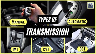 Types of Transmission System Manual AT AMT iMT CVT DCT Explained [upl. by Llerol]