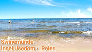 Swinemünde Polen  polnische Ostsee der Sonneninsel Usedom [upl. by Asecnarf]