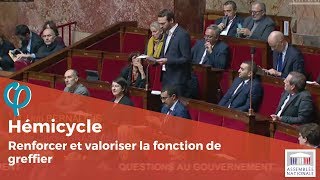 Renforcer et valoriser la fonction des greffiers [upl. by Ashley]