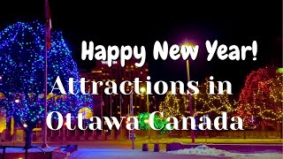 🎉🎆 Experience the Magic of New Year in Downtown Ottawa MustSee Attractions [upl. by Lashonde]