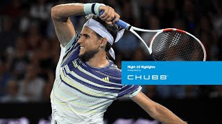 Dominic Thiem shocks no 1 seed Rafael Nadal  Australian Open 2020 Day 10 [upl. by Osicran]