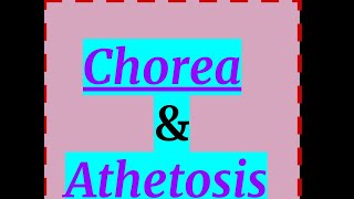 CHOREA amp ATHETOSIS [upl. by Shanon]