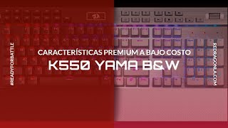 El Teclado mecánico gamer premium más barato  Redragon K550 YAMA [upl. by Kathe807]