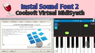 Instal Sound Font Di Virtual MidiSynth Coolsoft pada exagear Windows Emulator [upl. by Cirek]