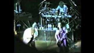 Meat Loaf and Steve Buslowe Rock amp Roll Mercenaries Live in Sheffield 1987 [upl. by Ydnys]