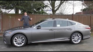 The 2018 Lexus LS 500 Is the 120000 Ultimate Lexus Sedan [upl. by Arikahc]