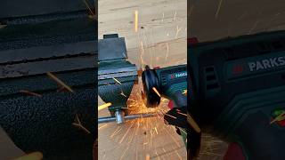 PARKSIDE 12V cordless angle grinder »PWSA 12 B1« parkside unboxing test tools [upl. by Rehnberg]