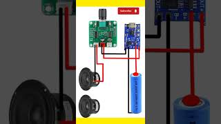 10 Watt Bluetooth Module Kit Connection DIY Project shorts sonuguptaexperiment [upl. by Atnauqahs]