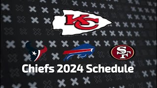 Chiefs 20242025 Schedule Release All Opponent for NEXT SEASON [upl. by Gierk510]