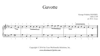 Handel  Gavotte in G minor [upl. by Daukas899]