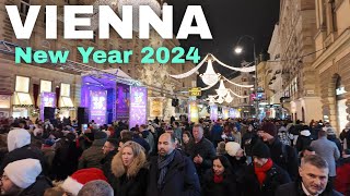 Silvester in Wien 20232024 🇦🇹 Walking Tour [upl. by Ainelec]