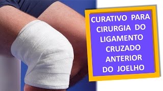 CIRURGIA DO LCA DO JOELHO  CURATIVO [upl. by Row]