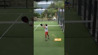 Padel Drill  Bandeja and Volley [upl. by Gregoire]