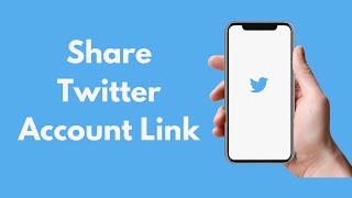 How to Share Twitter Account Link 2021  Copy and Share Twitter Link [upl. by Kora]