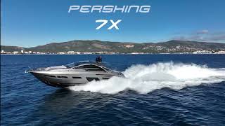 Pershing 7X MY MARLEENA VIII for charter [upl. by Anstice]