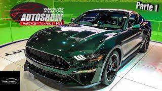 Un día en Vancouver Autoshow 2018 🇨🇦🚘Challenger Demon Bullit NSX and   Michel Racegraphy [upl. by Eannej959]