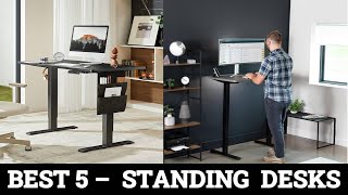 Top 5 Best Standing Desks in 2024buying guide [upl. by Ilke]