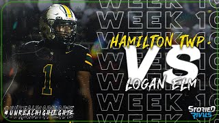 HIGH SCHOOL FOOTBALL  Hamilton Township vs Logan Elm  HIGHLIGHT [upl. by Stelmach]