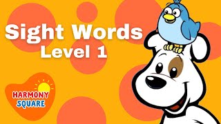 Sight Words for Beginning Reading  Kindergarten Sight Words Level 1  Beginning Reading Skills [upl. by Annairb613]