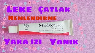 Madecassol Krem  Yara Yanık Çatlak Leke Kremi  Muhteşem Sonuç [upl. by Allie]