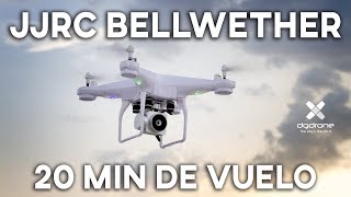 JJRC H68 BELLWETHER dron recreativo con 20 minutos de vuelo [upl. by Neehcas]