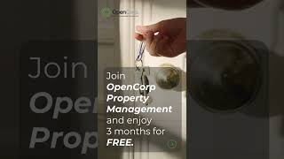 OpenCorp Property Management 3month Exclusive Offer [upl. by Gretta]