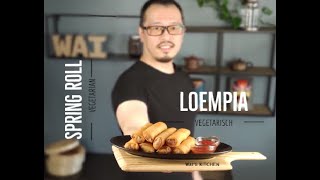 Vegetarische loempias  Vegetarian spring rolls 素春卷  The ultimate streetfood I cant stop eating [upl. by Cassidy]